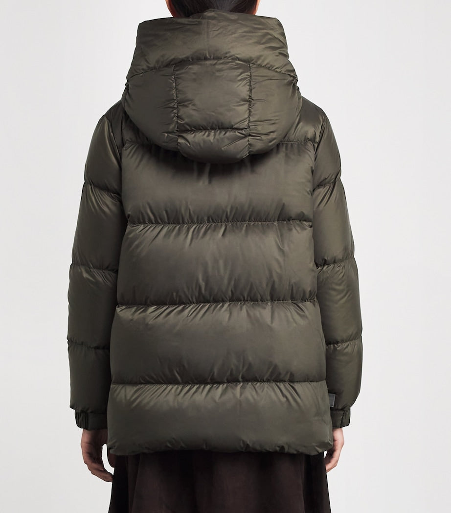 Max Mara Green The Cube Quilted Jacket