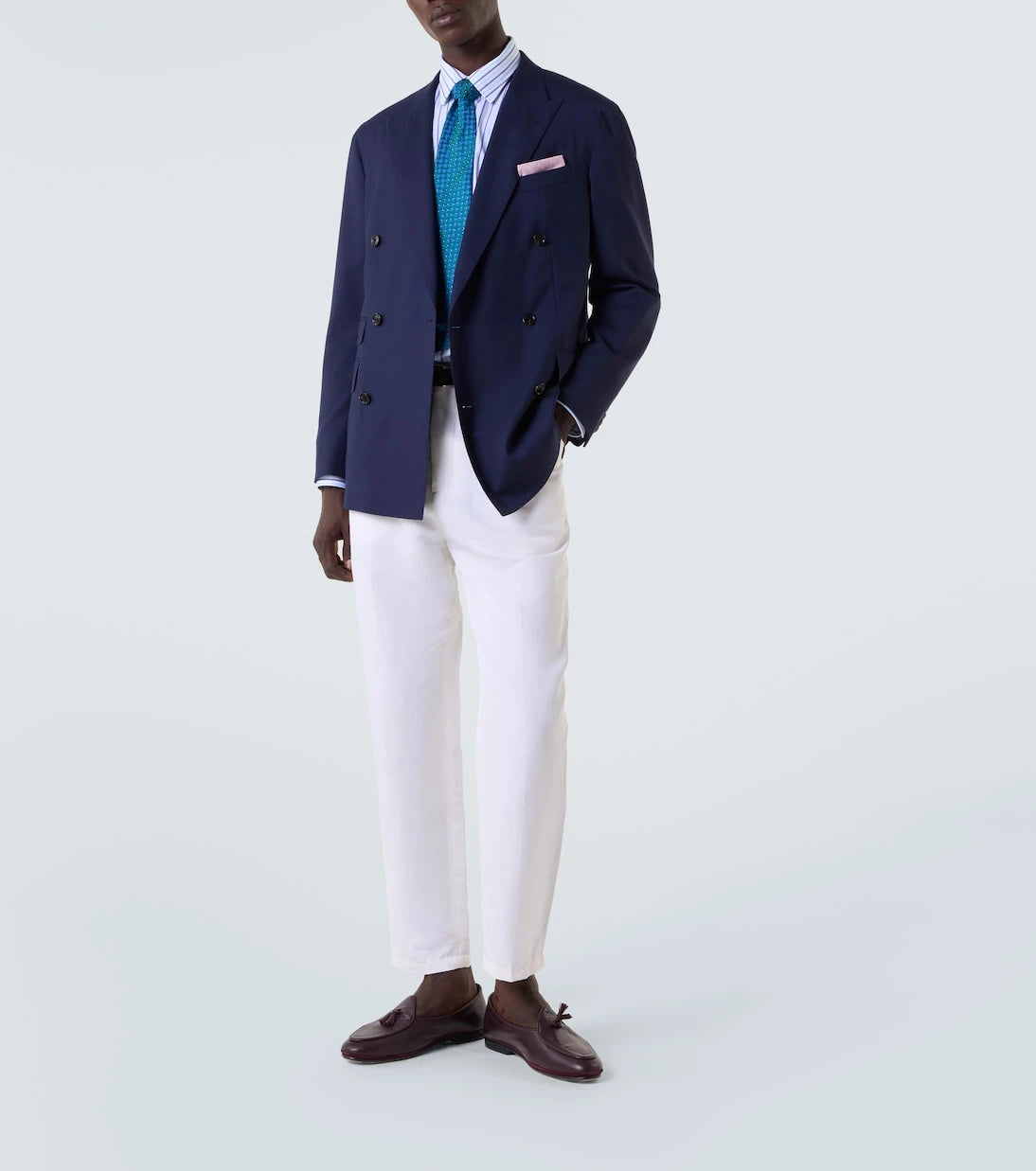 Charvet - Striped cotton poplin shirt