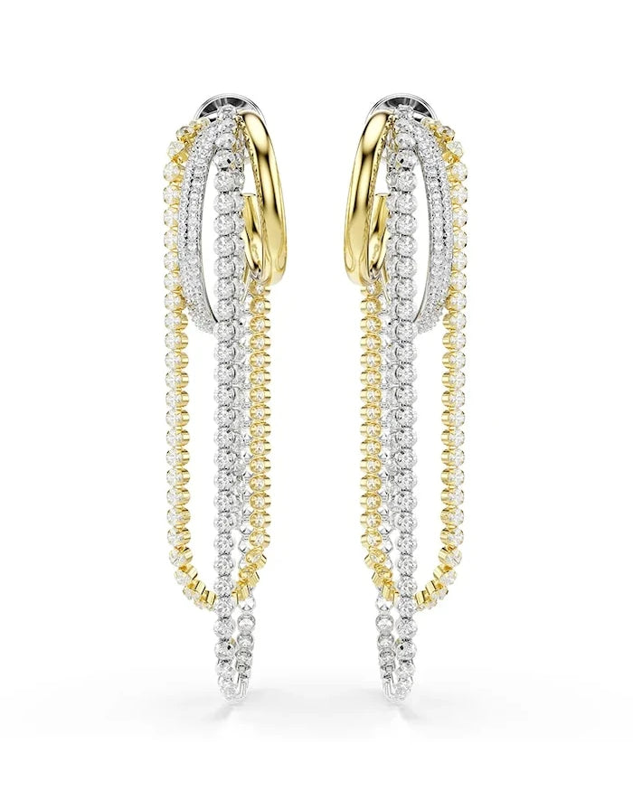Swarovski kadın zirkon HYPERBOLA küpe