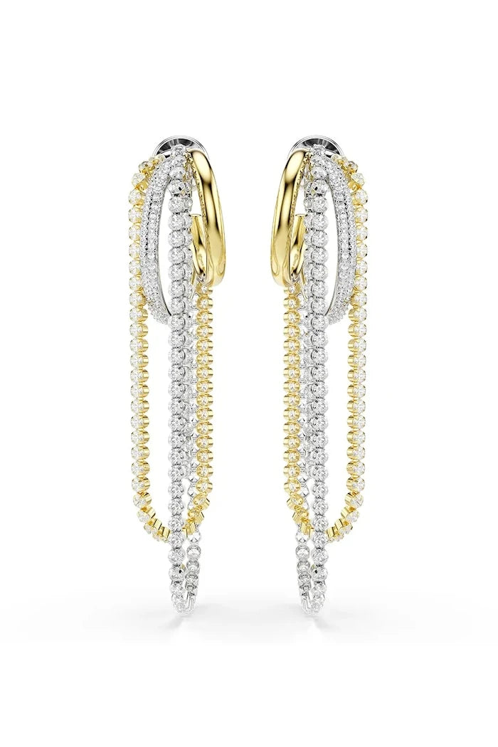Swarovski kadın zirkon HYPERBOLA küpe