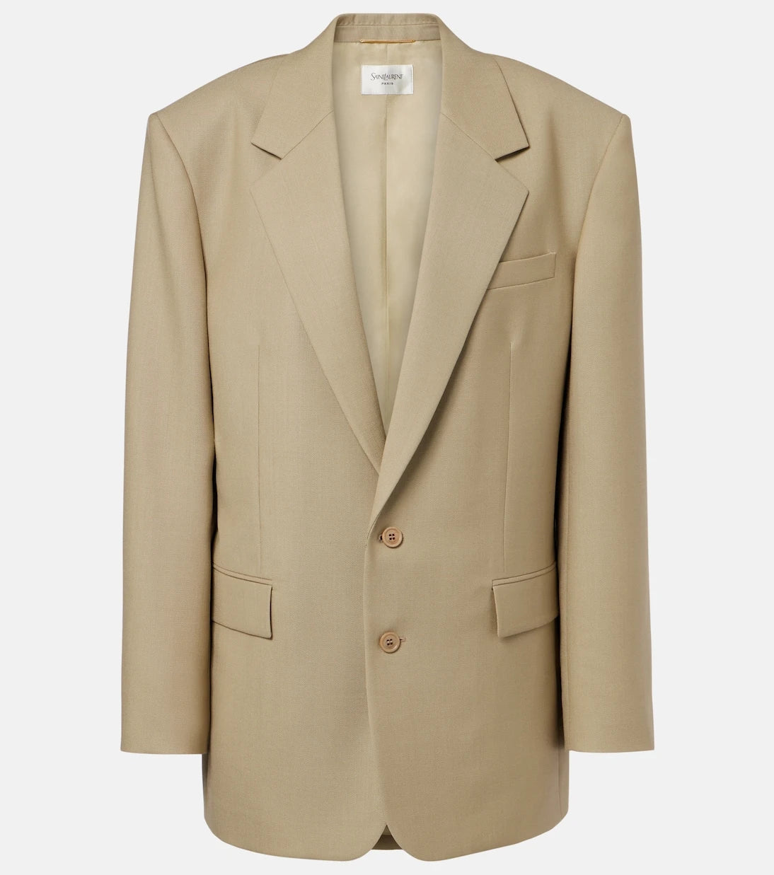 Saint Laurent - Wool and silk blazer