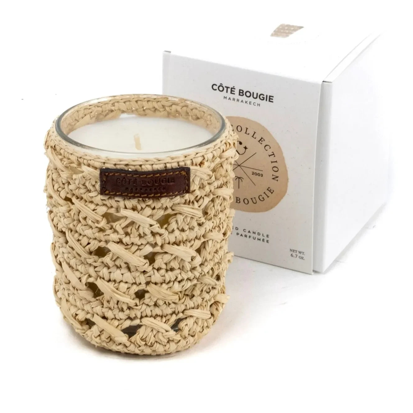 Côté Bougie - Raphia Zina candle - Oriental