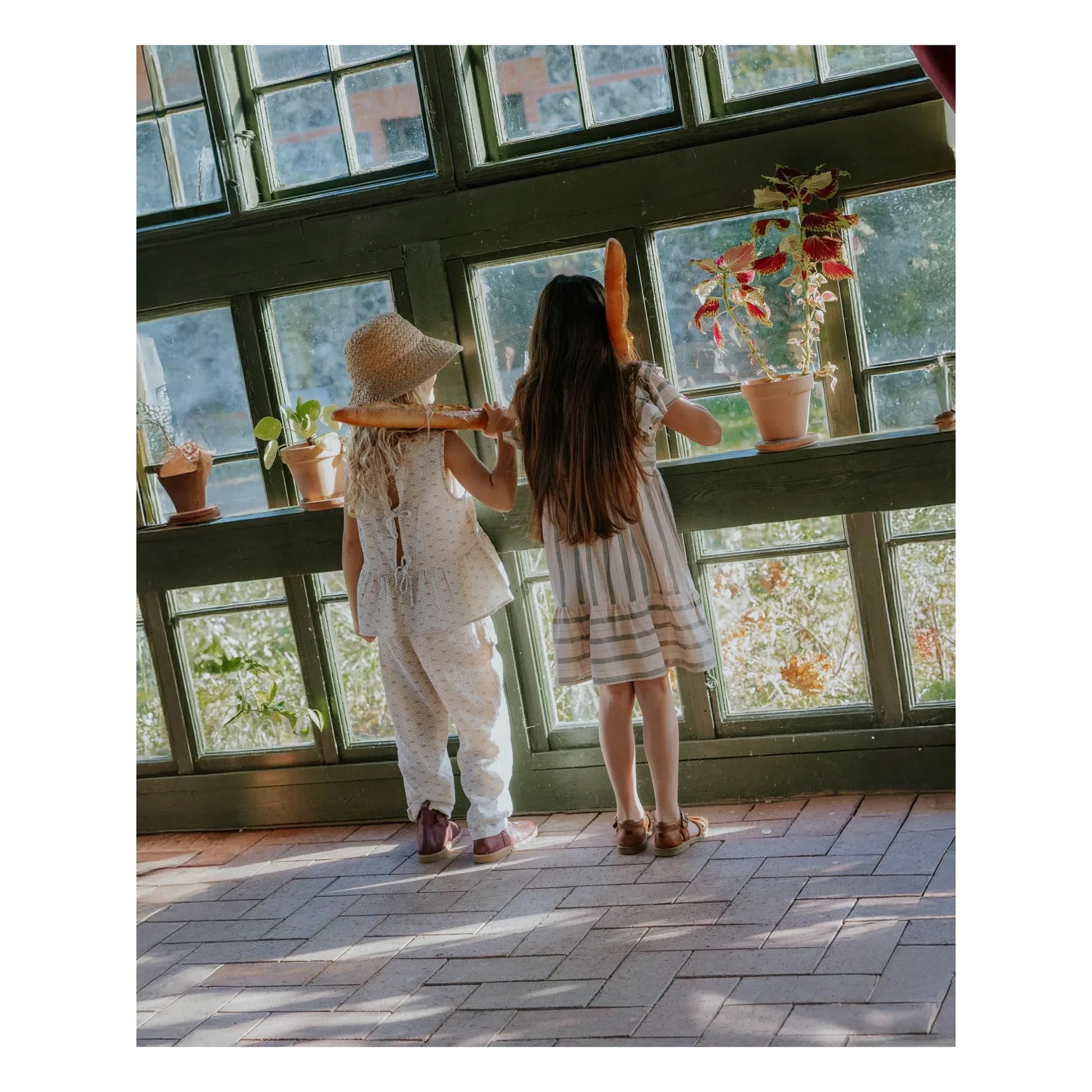 Fliink - Bridget organic cotton pants | Ecru