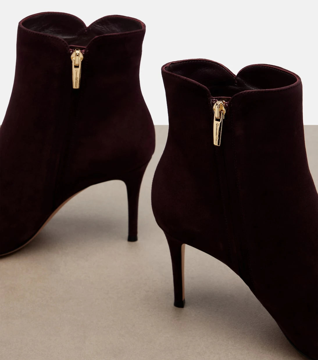 Gianvito Rossi - Levy suede ankle boots