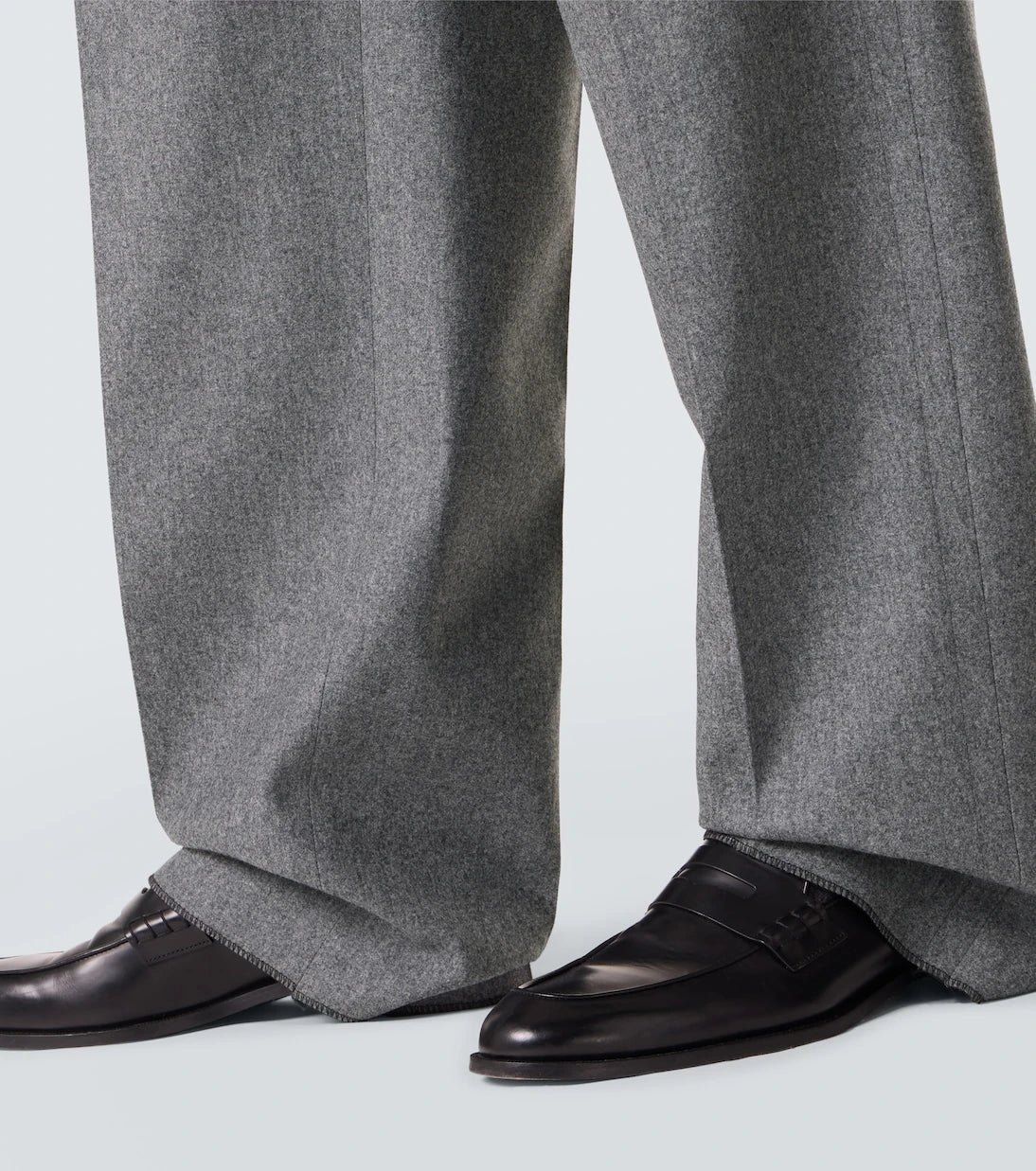 Zegna - Wool straight pants