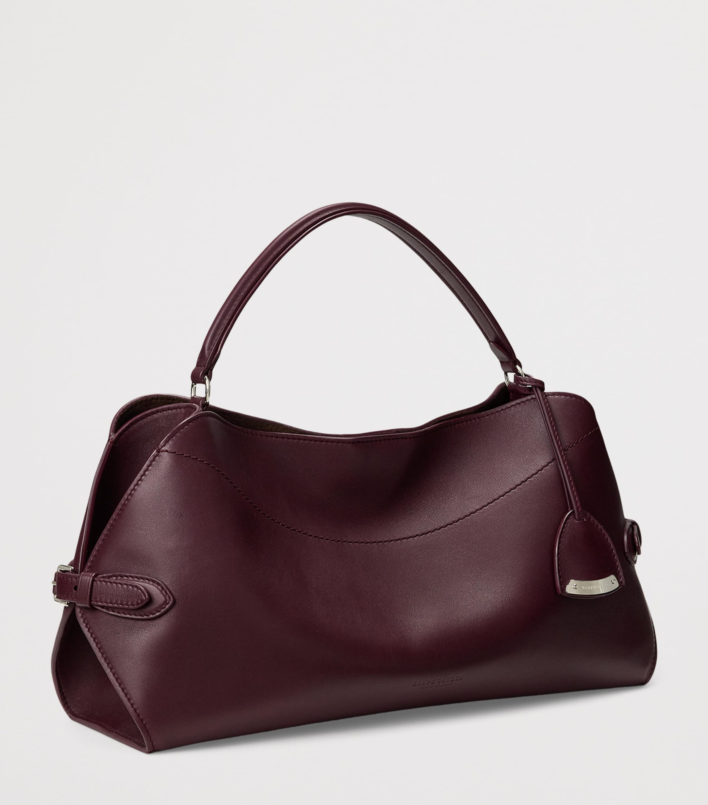 Burgundy Calfskin The Ralph Shoulder Bag