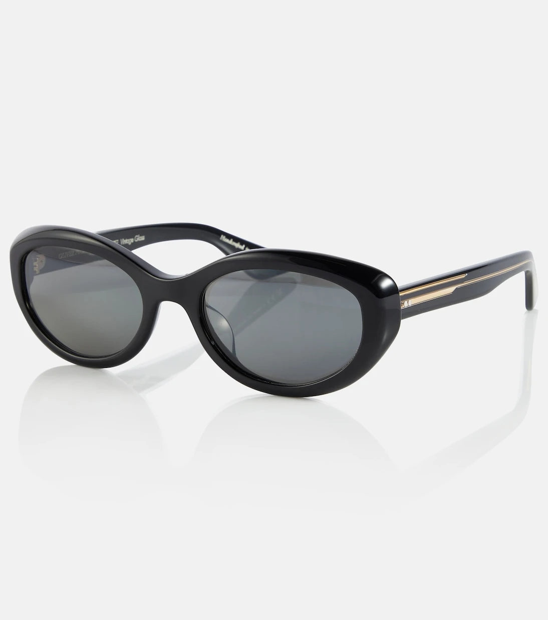 Khaite - x Oliver Peoples 1969C oval sunglasses