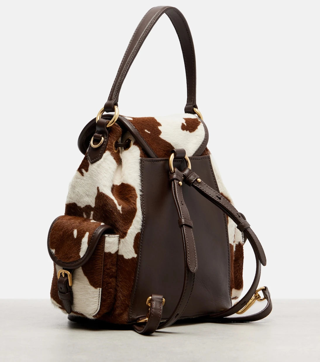 Miu Miu - Cow-print calf hair backpack