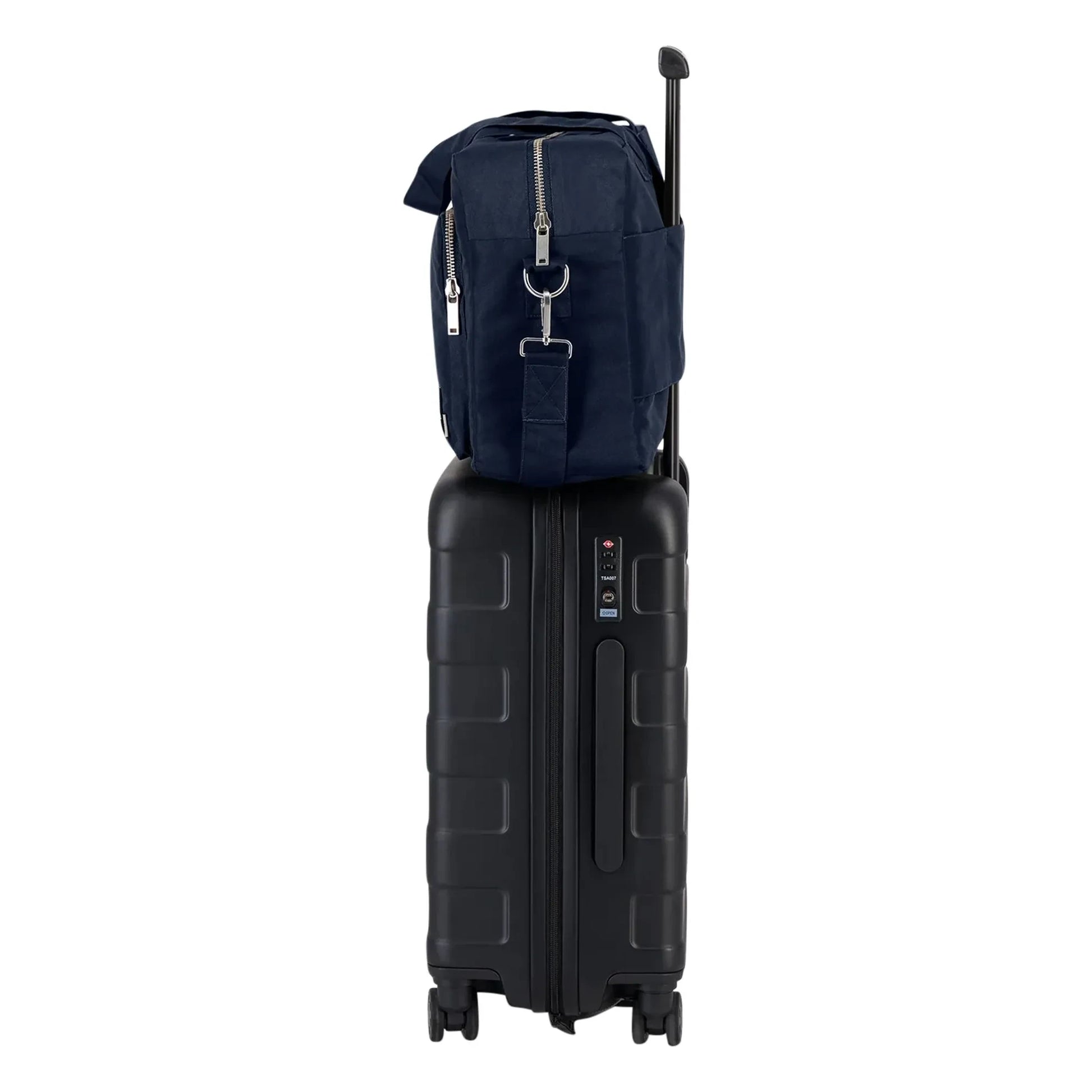 rivedroite - Keller Recycled Fiber 24 Hour Bag | Navy blue