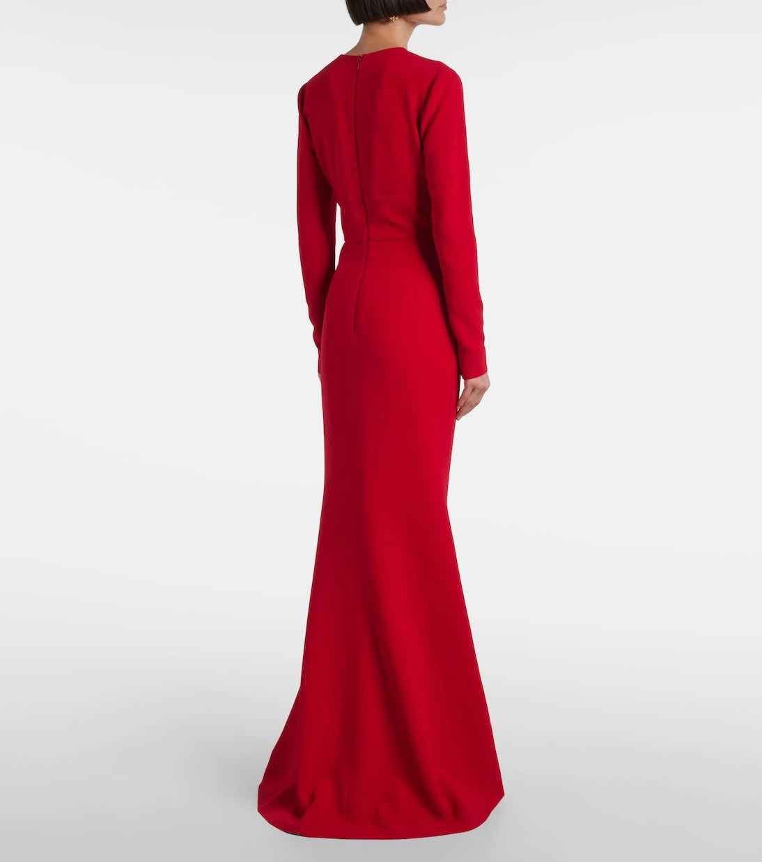 Elie Saab - Bow-detail cady gown