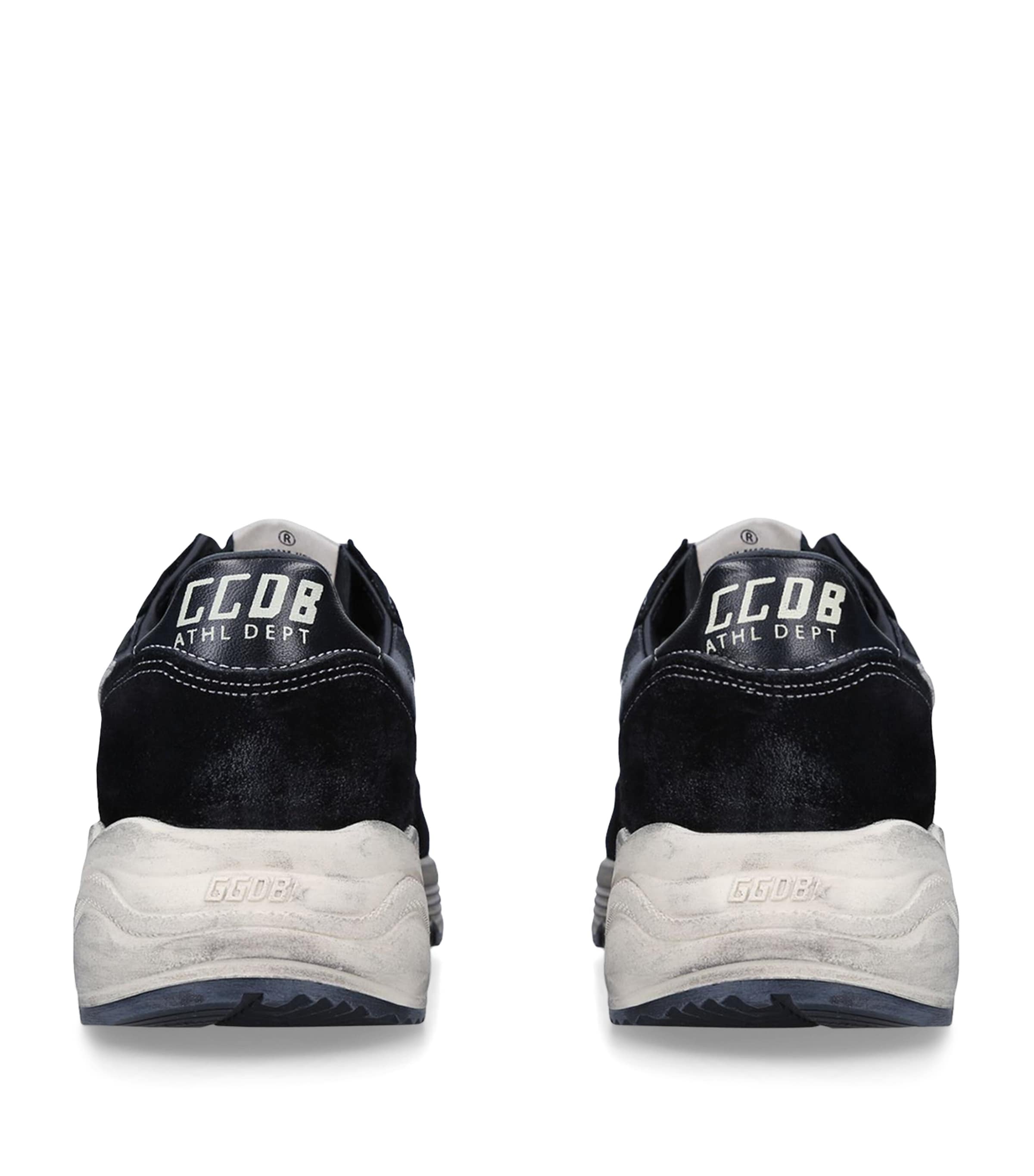 Multi Leather Running Sole Sneakers