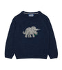 Wool-Blend Triceratops Sweater (2-5 Years)