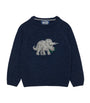Wool-Blend Triceratops Sweater (6-11 Years)
