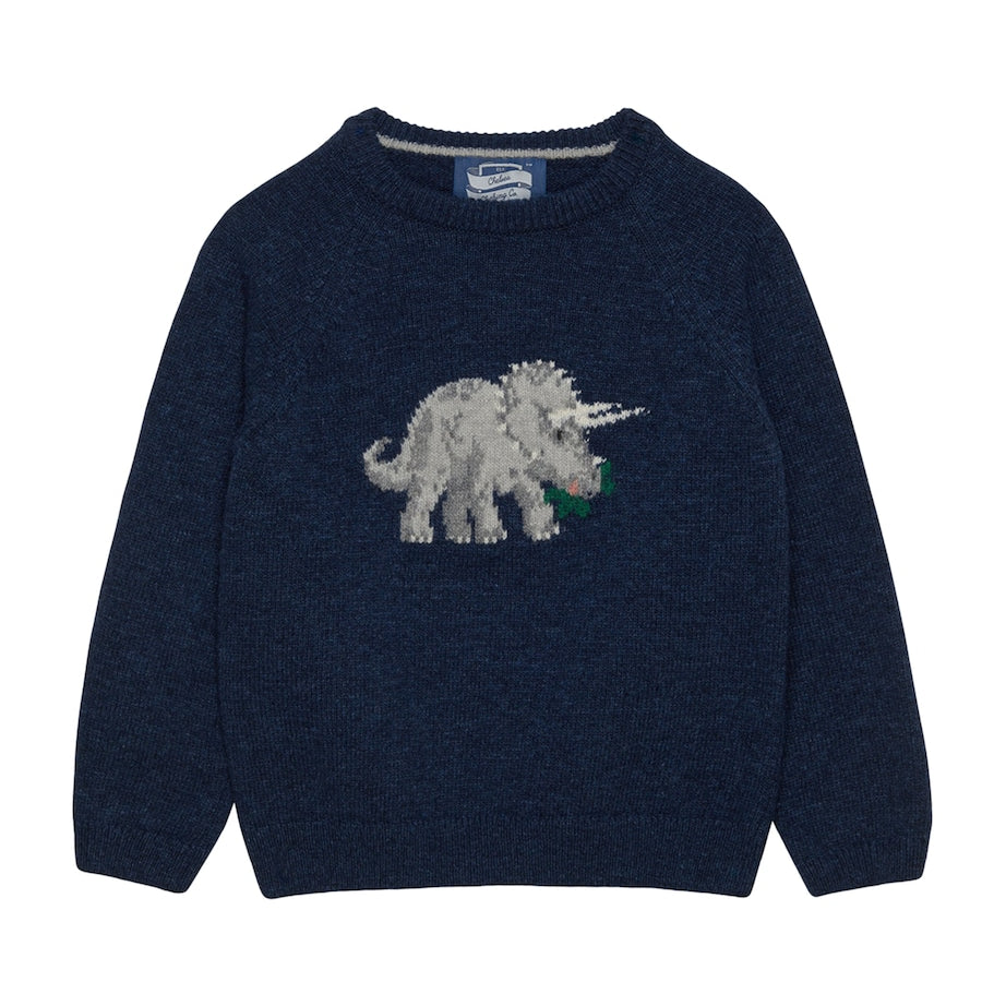 Wool-Blend Triceratops Sweater (6-11 Years)