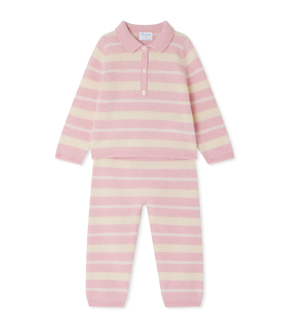 Bonpoint x Guest In Residence Cashmere Lumi Sweater and Trousers Set (6-18 Months)