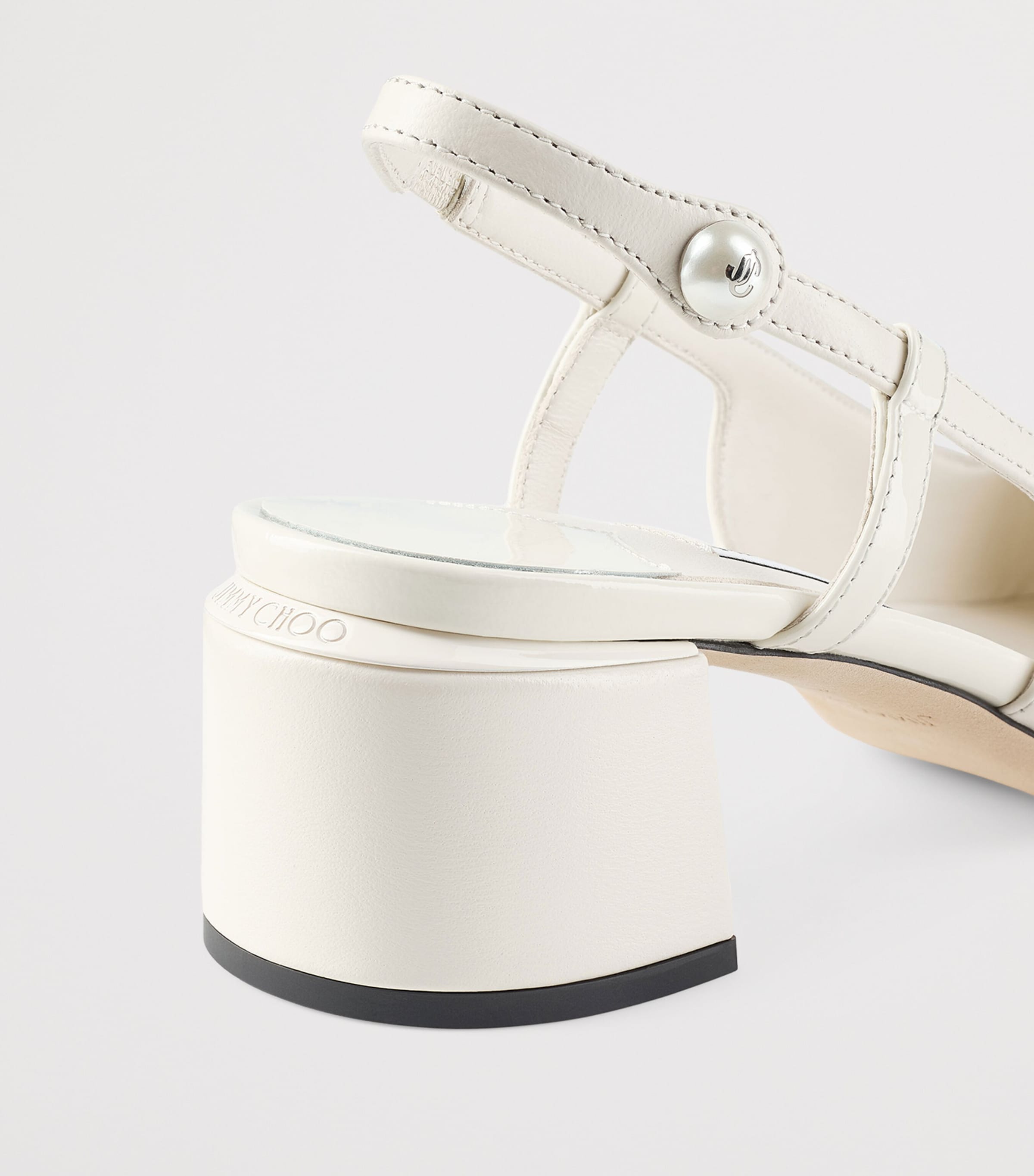 Jimmy Choo Elisa 45 Leather Slingback Pumps