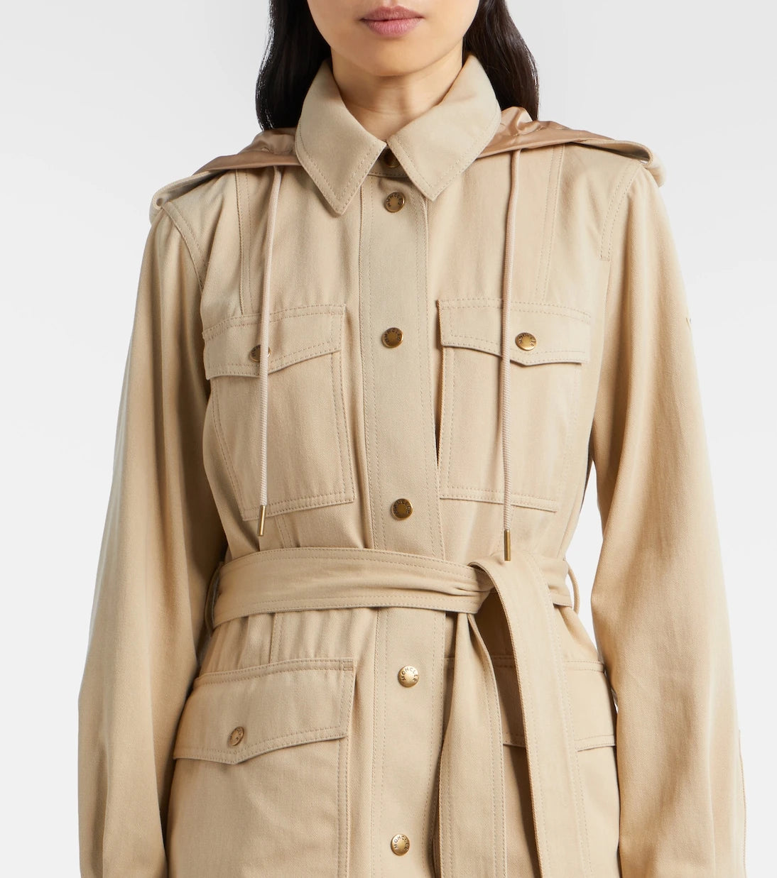Moncler - Centaurea belted field jacket