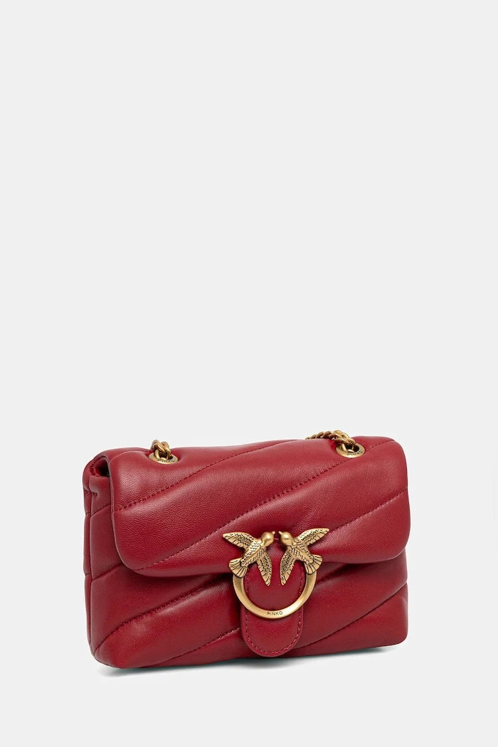 Pinko kadın deri crossbody çanta
