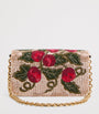 Valentino Garavani Multi Small Silk Vain Cherry Clutch Bag