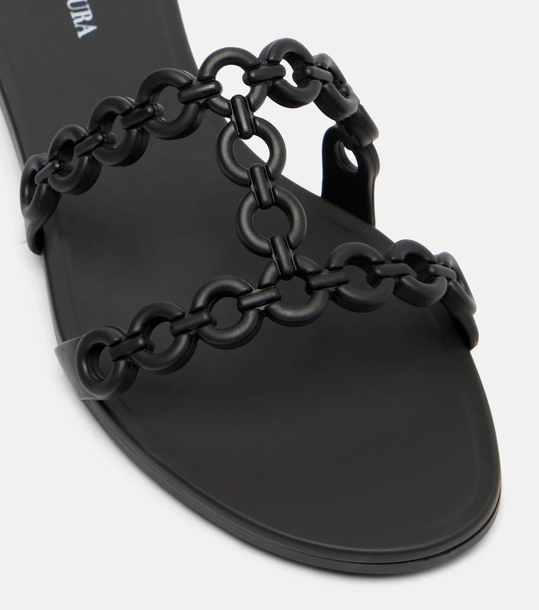 Aquazzura - Infinity Chain Jelly sandals
