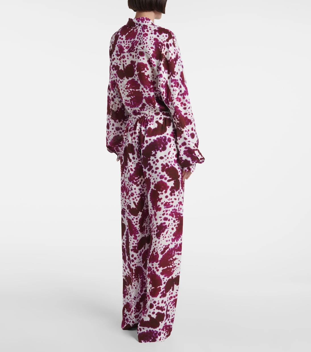 Dries Van Noten - Crêpe straight pants
