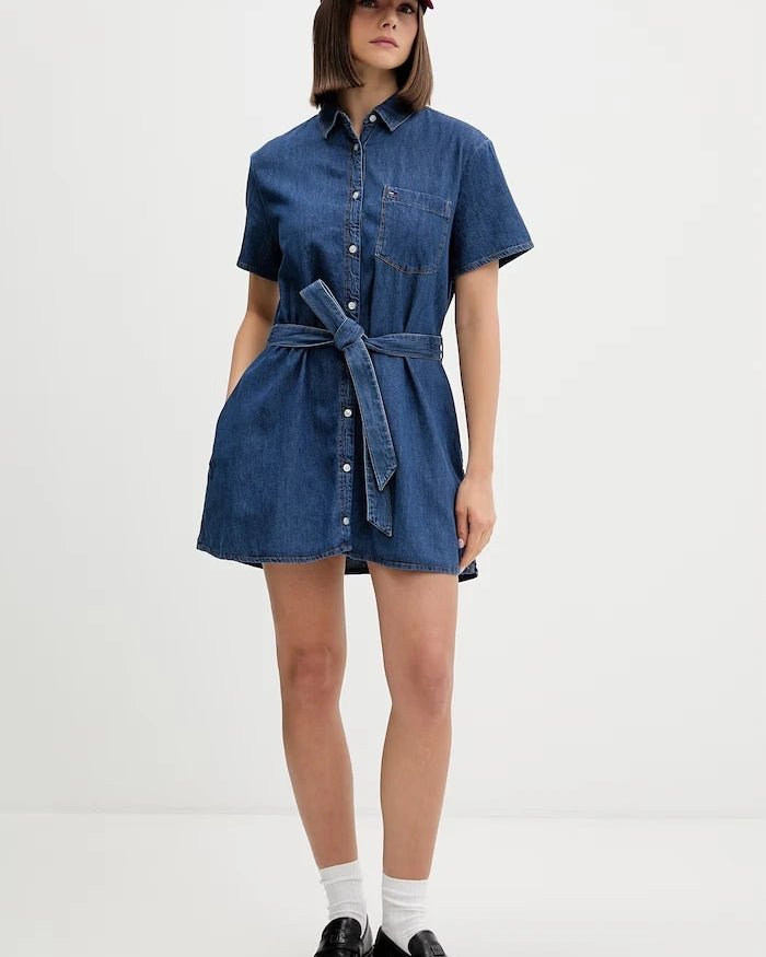 Tommy Jeans pamuk elbise