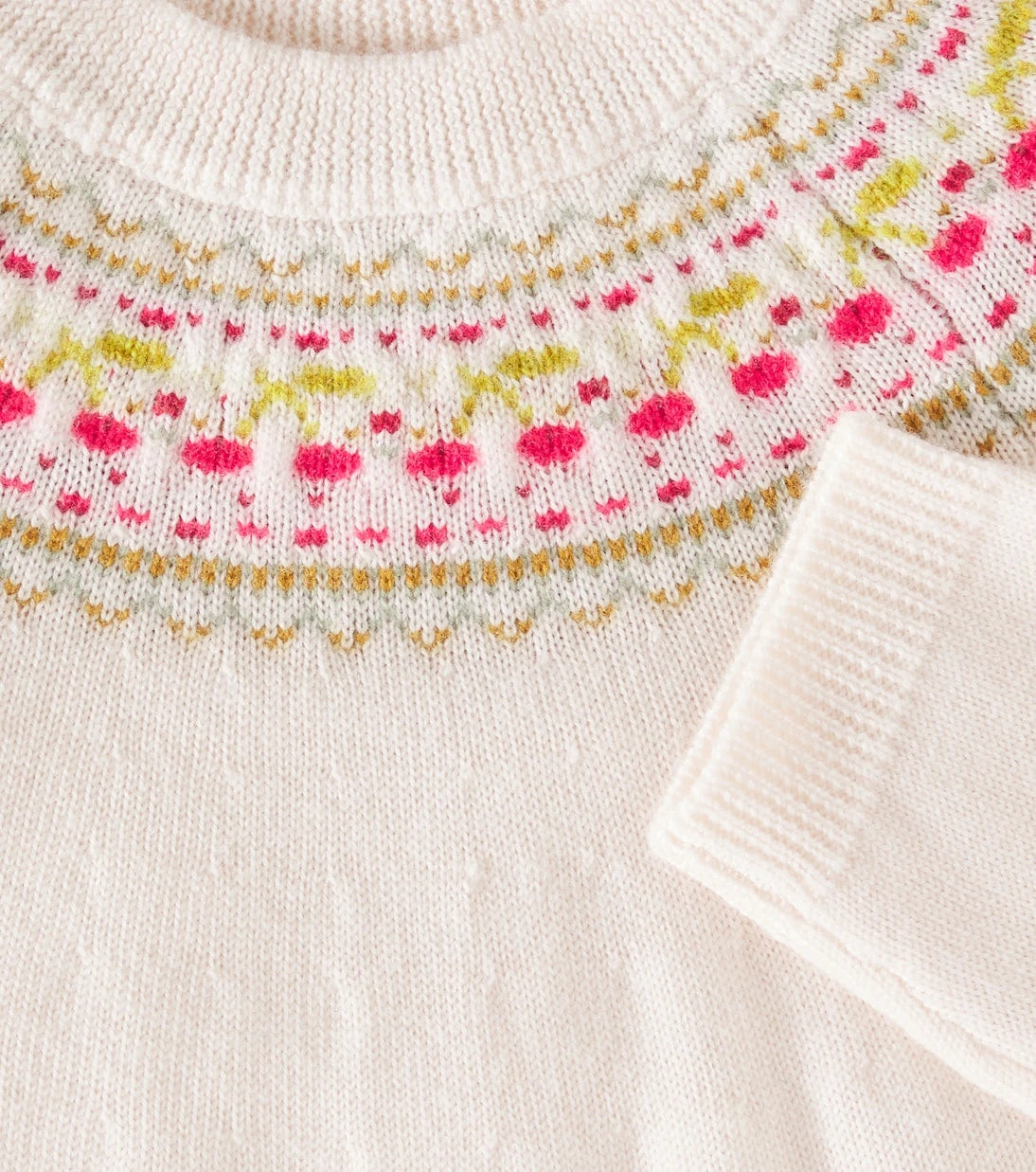 Bonpoint - Génièvre intarsia wool sweater