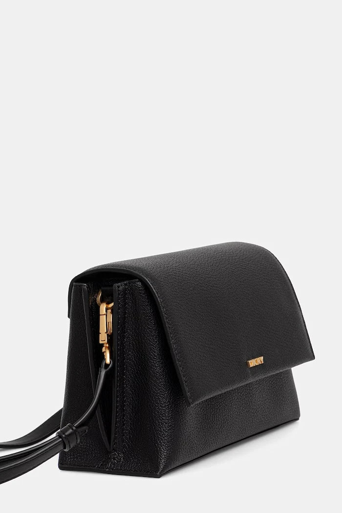 DKNY чанта crossbody дамска от кожа ALYA
