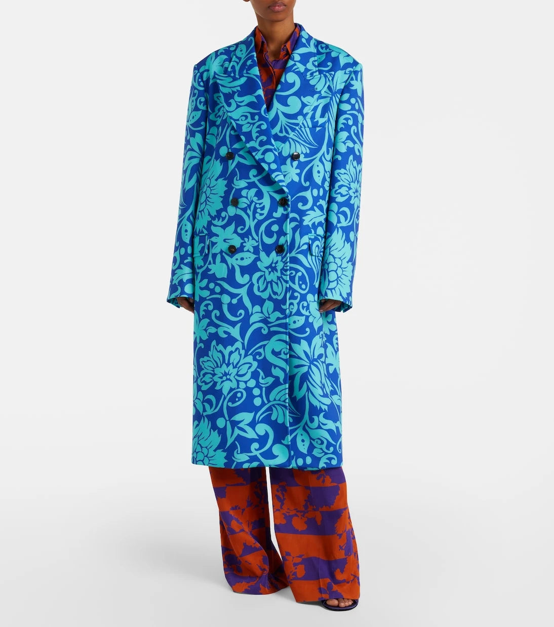 Dries Van Noten - Rosea printed coat