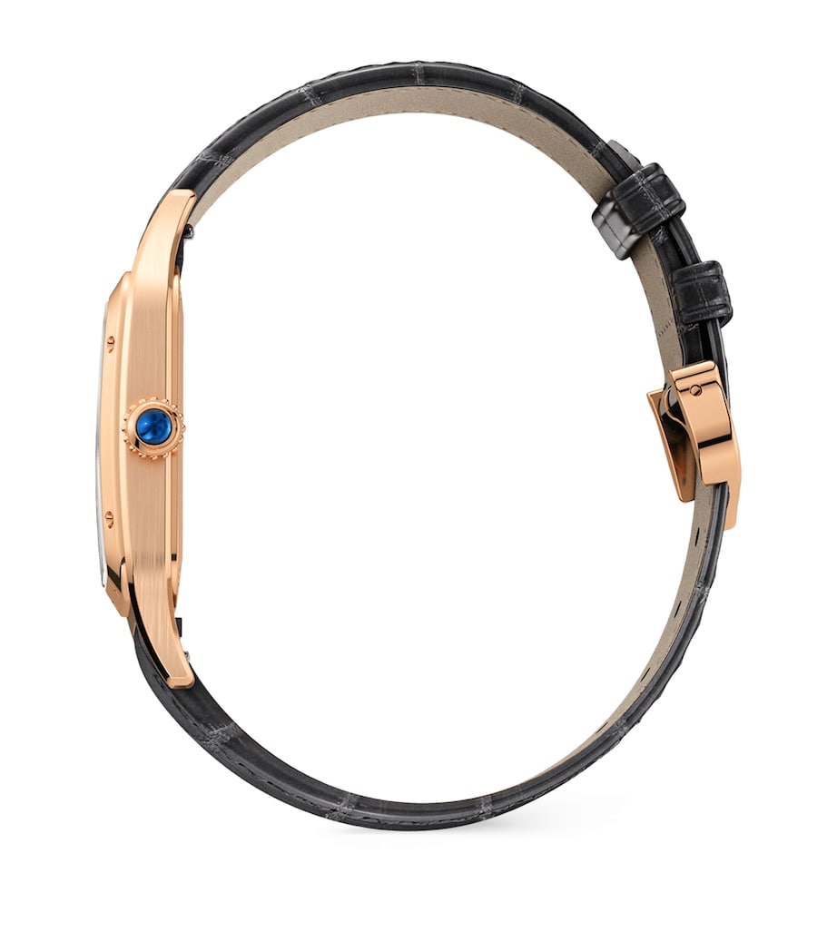 Rose Gold Santos-Dumont Watch 31.4mm