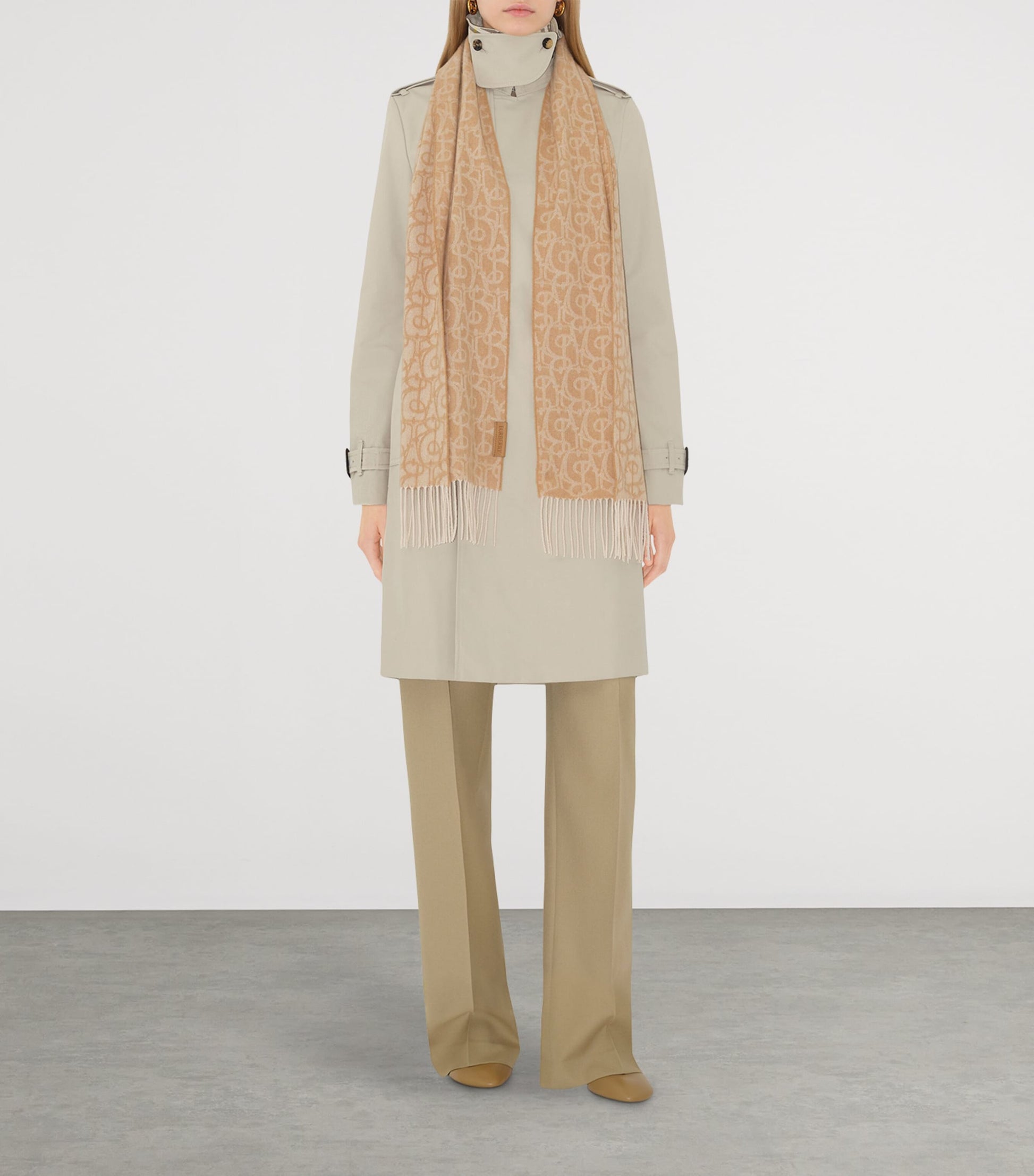 Cashmere B Charm Scarf