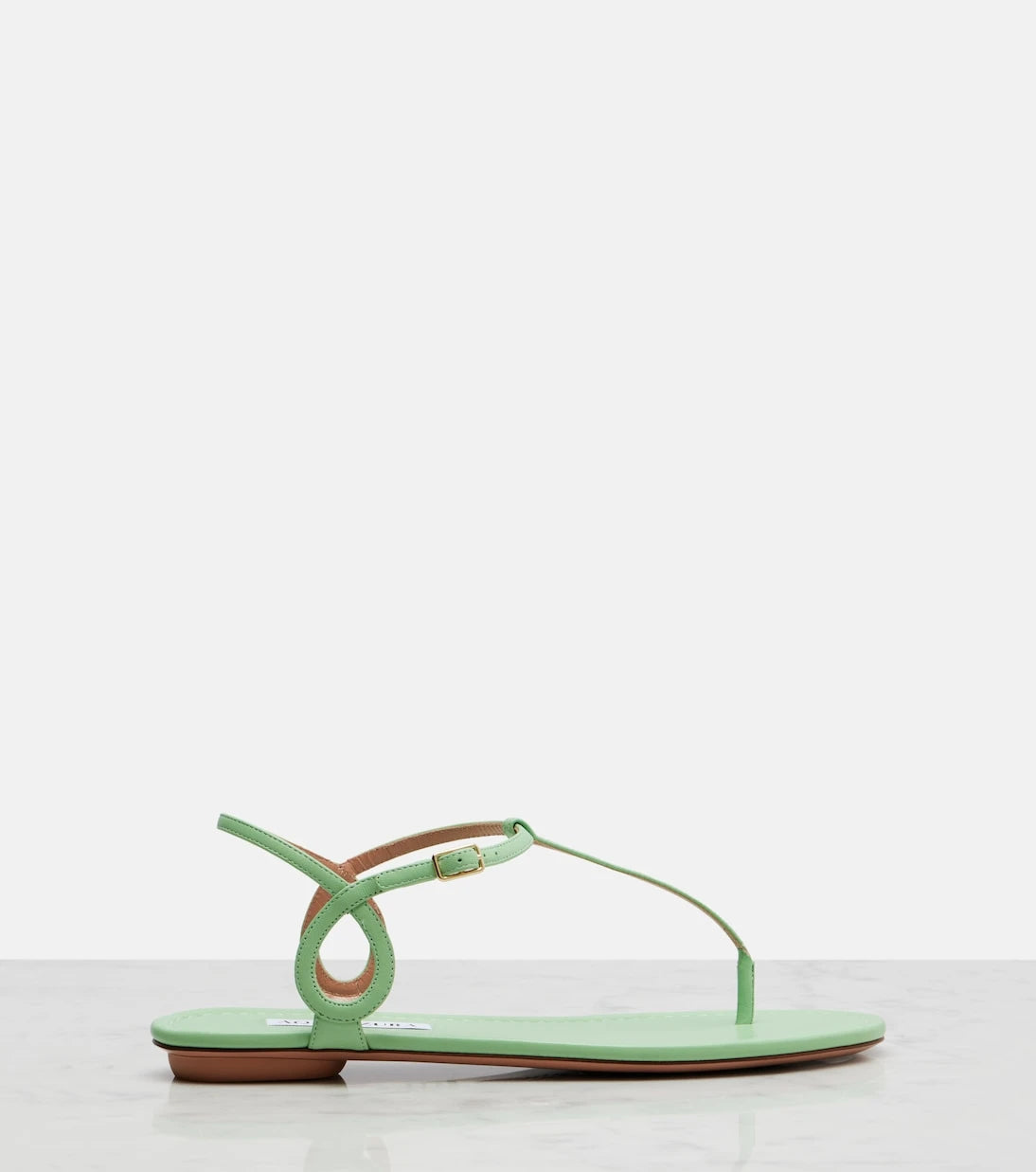 Aquazzura - Almost Bare leather thong sandals