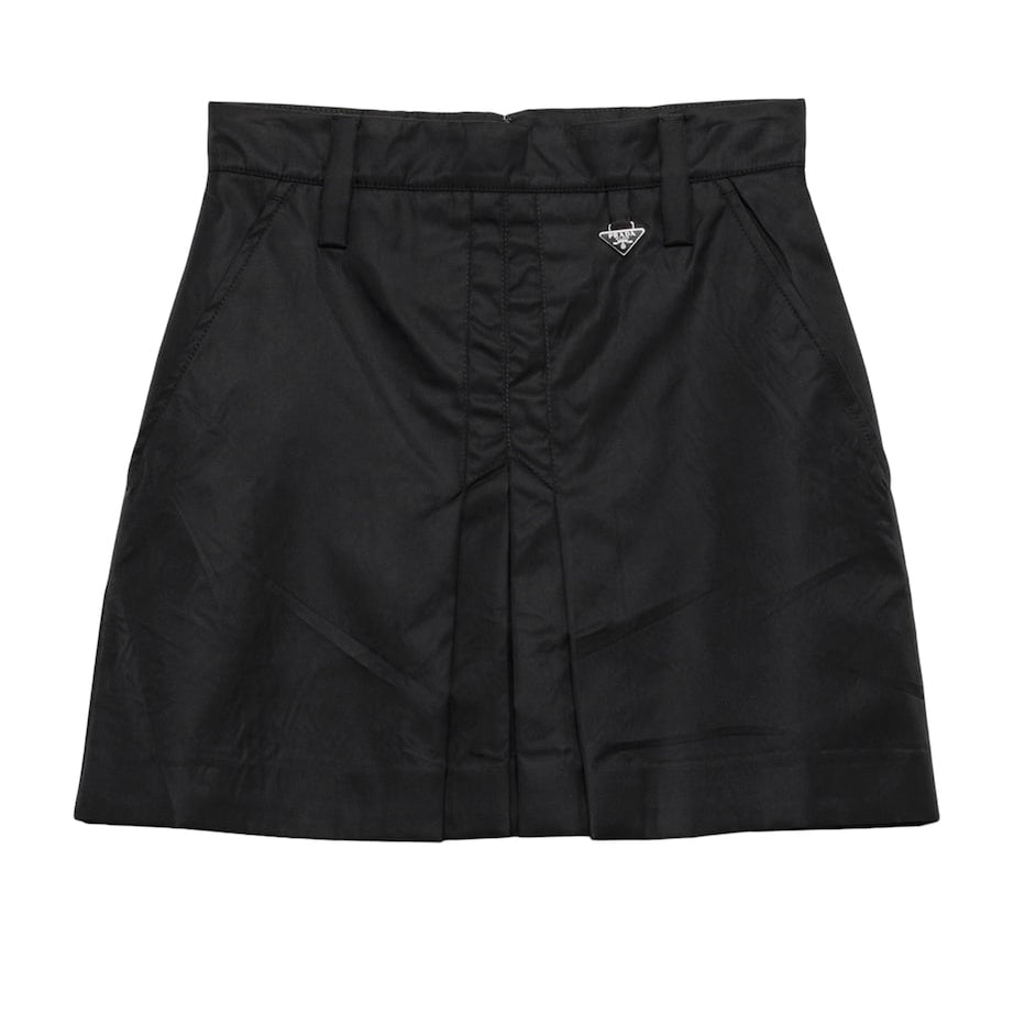 Prada Black Re-Nylon Mini Skirt