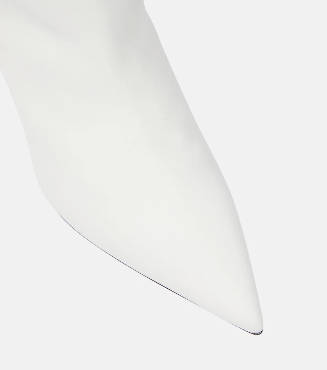 The Attico - Cheope leather over-the-knee boots
