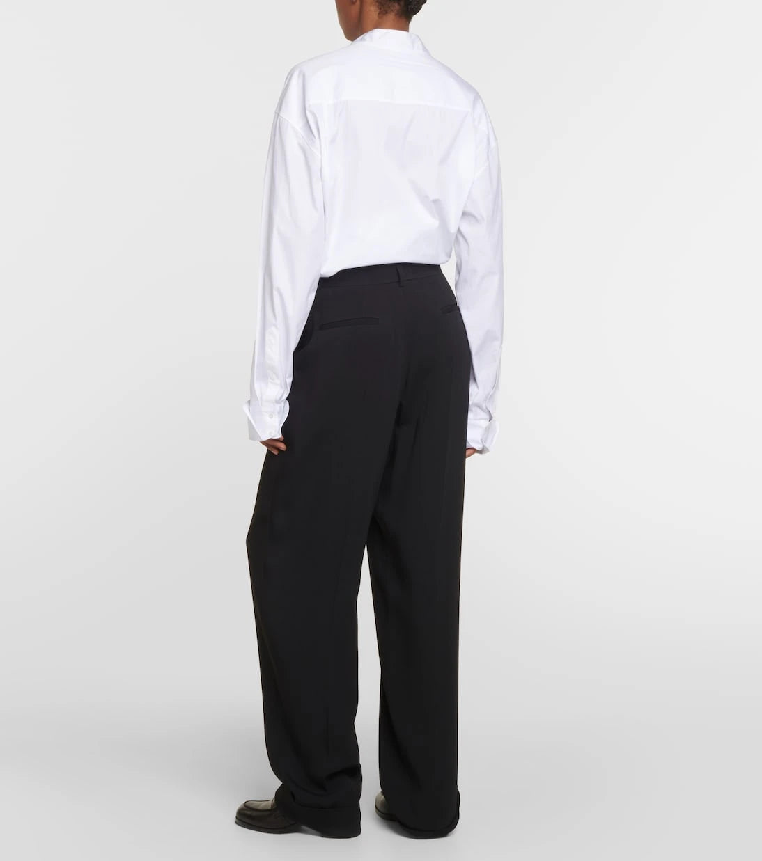 The Row - High-rise wide-leg pants