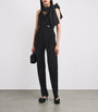 Max Mara Black Virgin Wool Jumpsuit