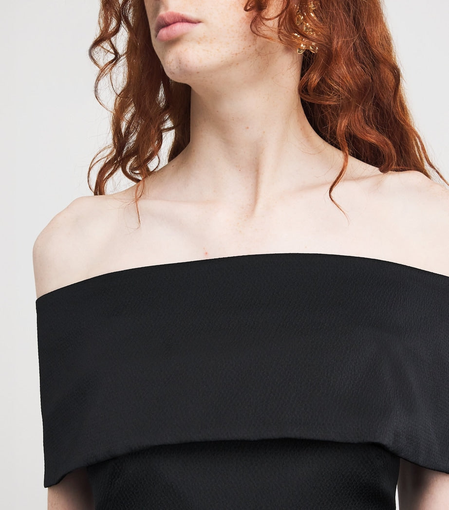 Textured Off-The-Shoulder Philomela Top