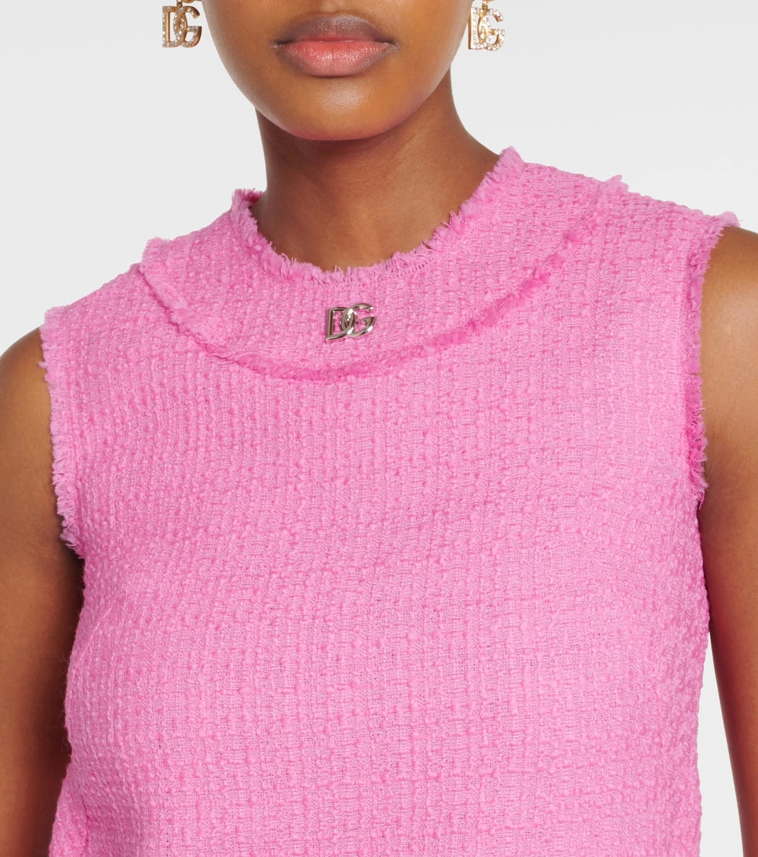 Dolce&Gabbana - DG tweed minidress