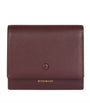 Givenchy Burgundy Leather Mini Day Trifold Wallet