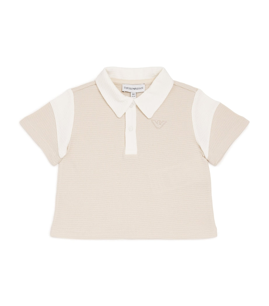 Emporio Armani Kids Cotton Polo Shirt (6-36 Months)