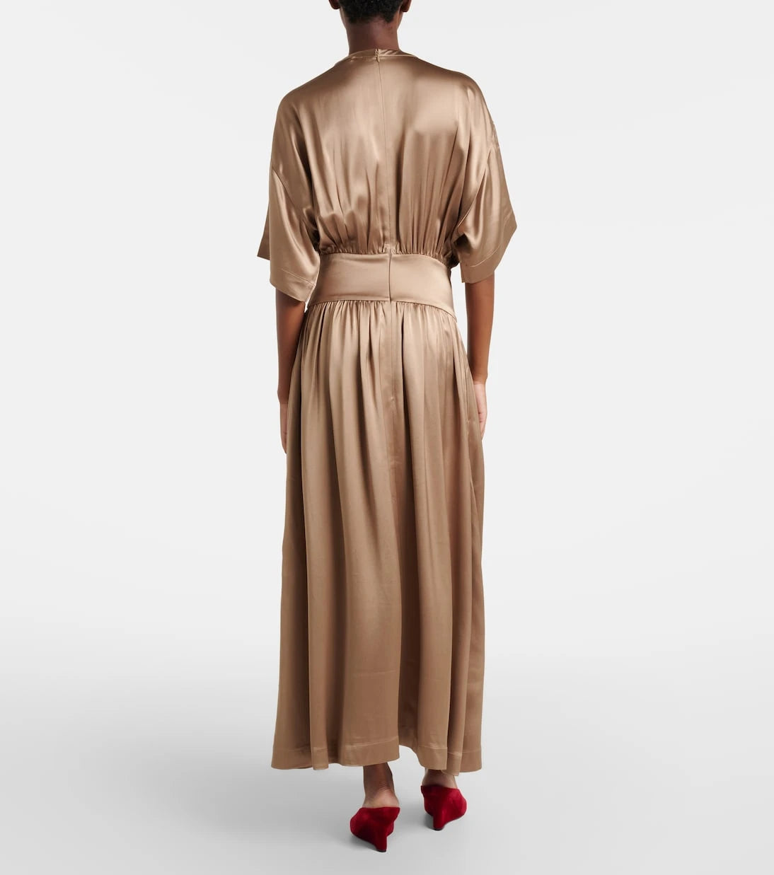 Toteme - Satin midi dress