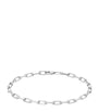 Small White Gold Santos de Cartier Chain Bracelet