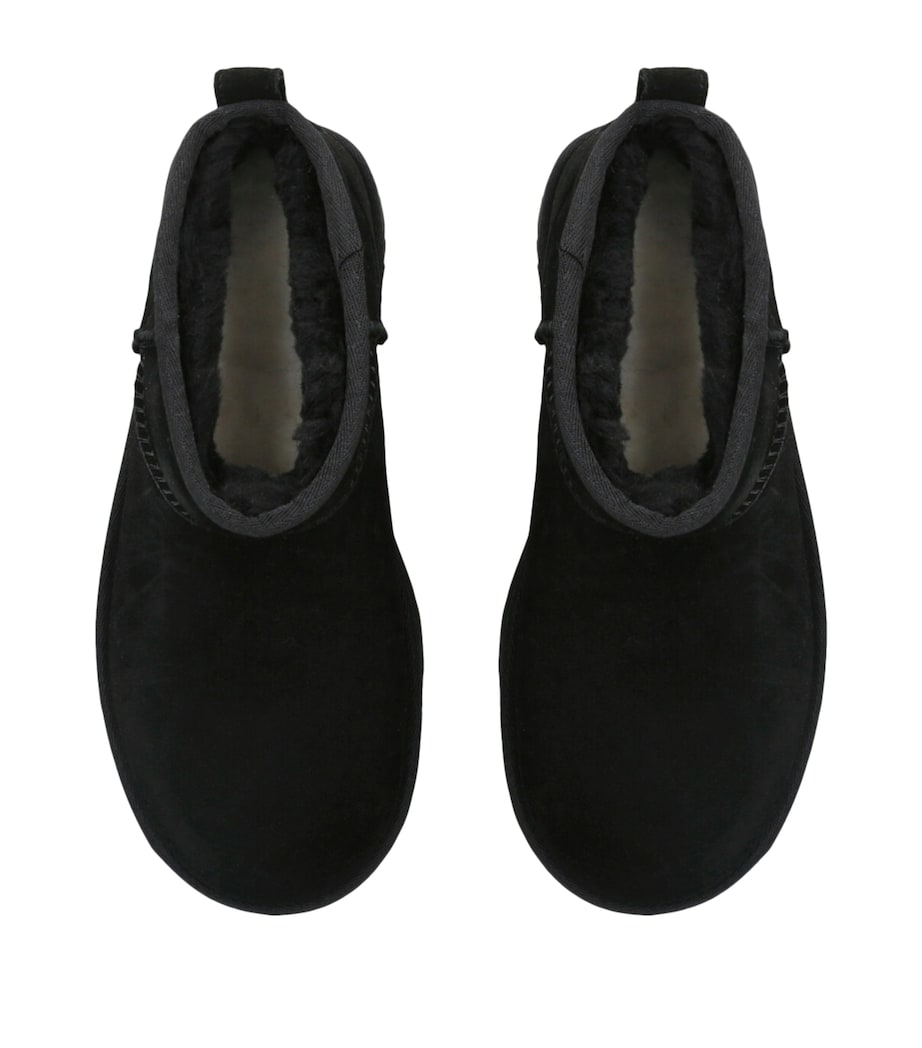 Black Classic Ultra Mini Platform Boots 50