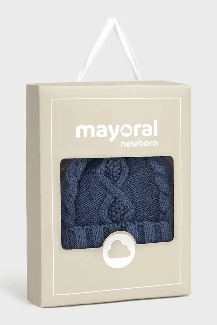 Mayoral Newborn Bebek İçin Pamuklu Materyalden Ponponlu Bere