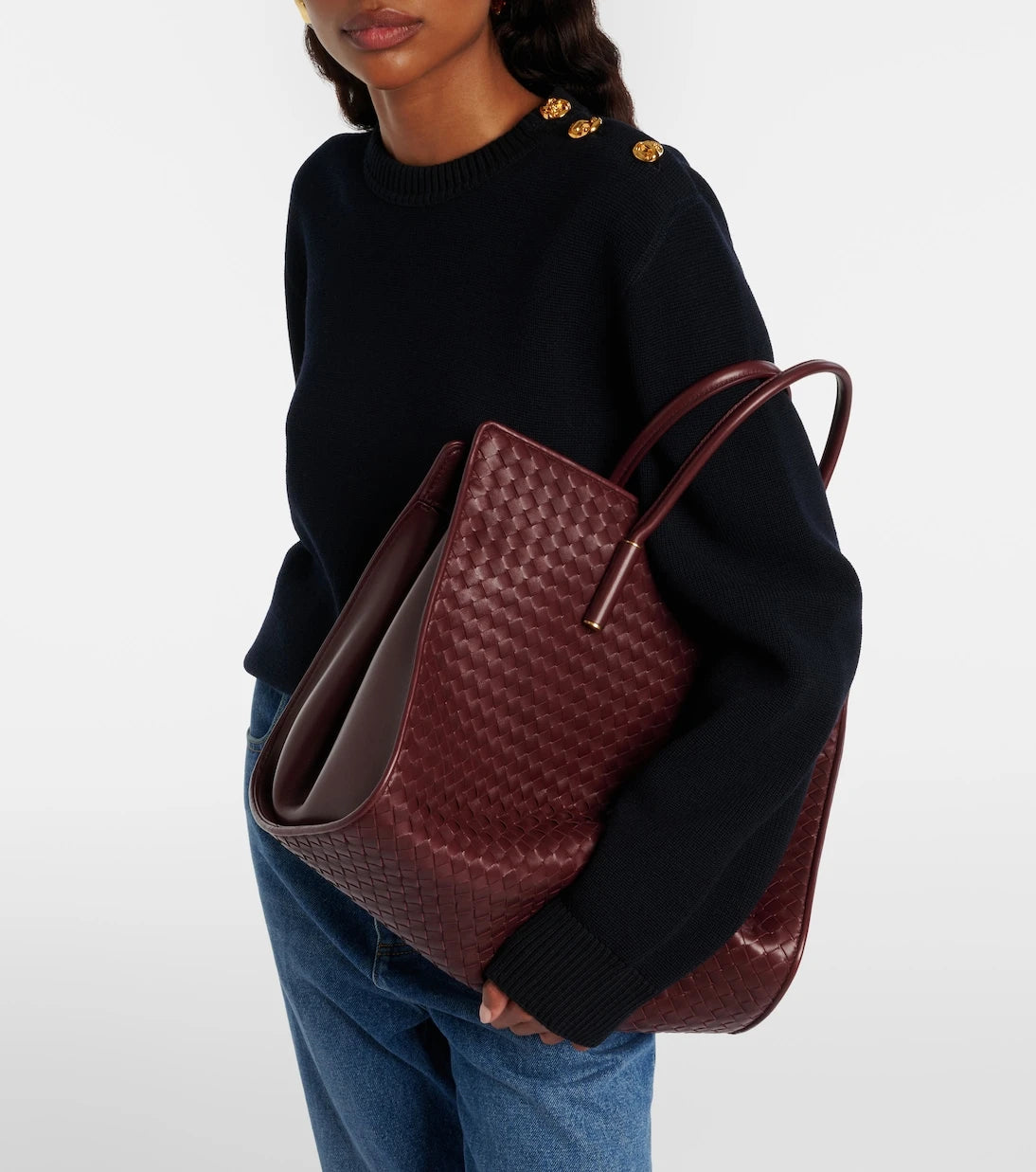 Bottega Veneta - Barbara Medium leather tote bag