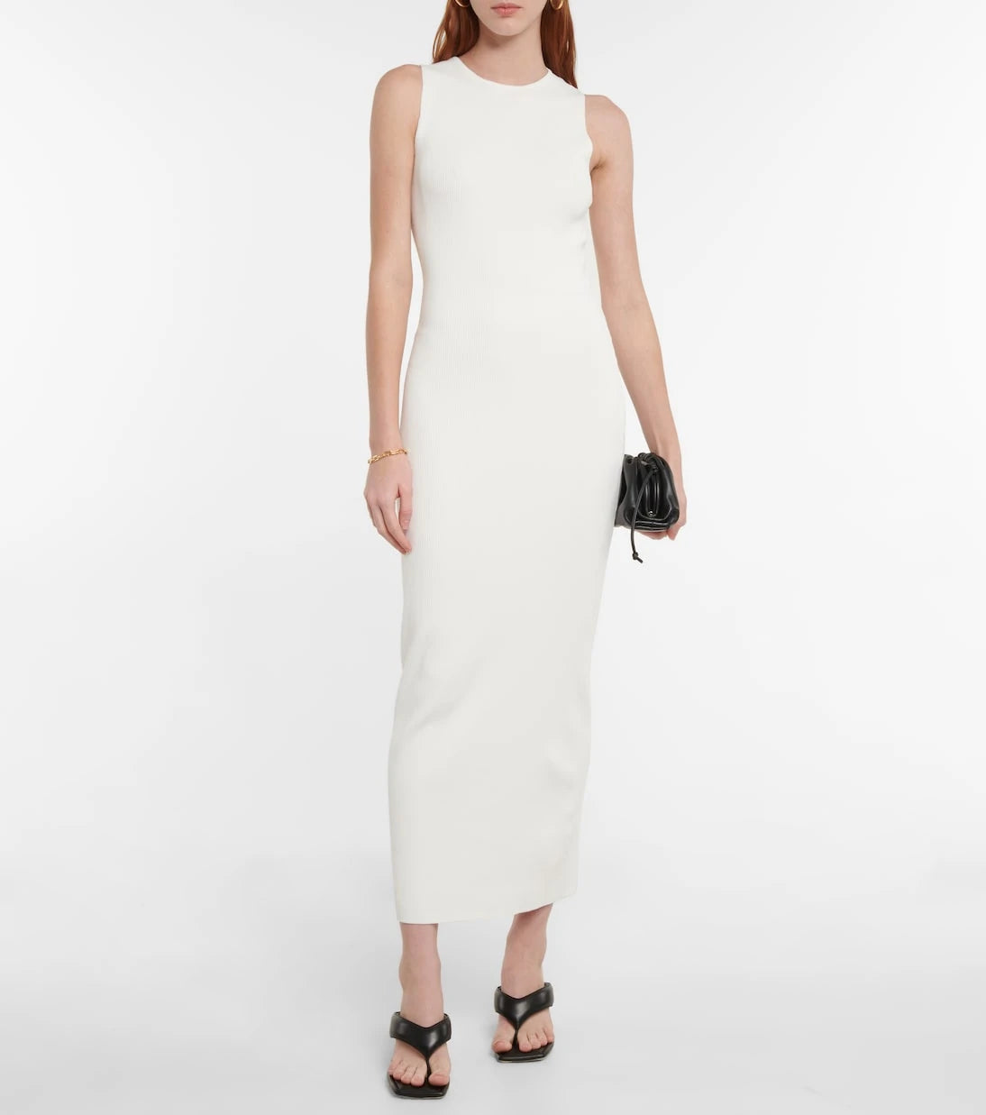 SIR - Celena ribbed-knit maxi dress