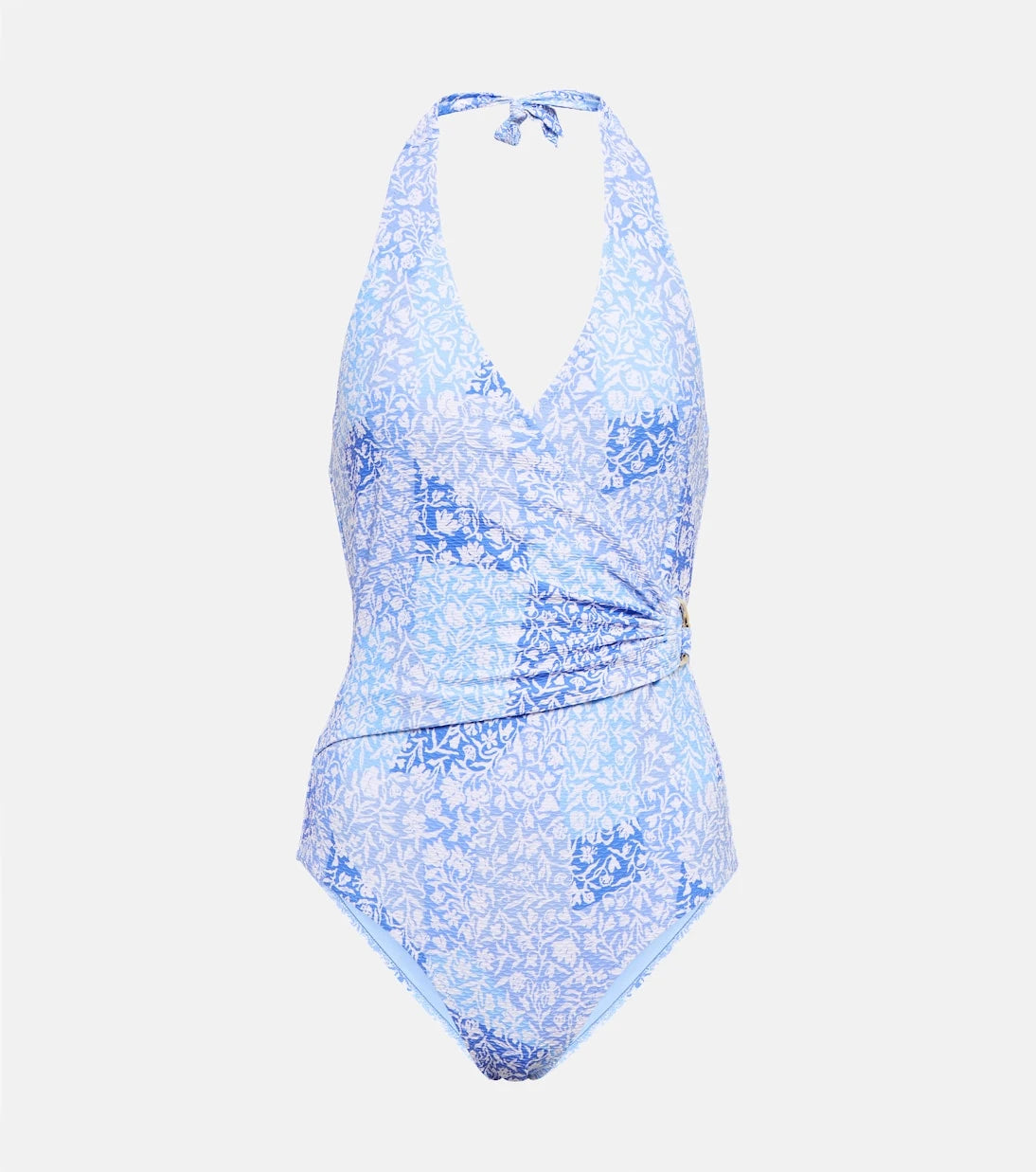 Heidi Klein - Stella Maris printed swimsuit