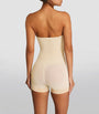 Skims Nude Seamless Sculpt Strapless Shorts Bodysuit