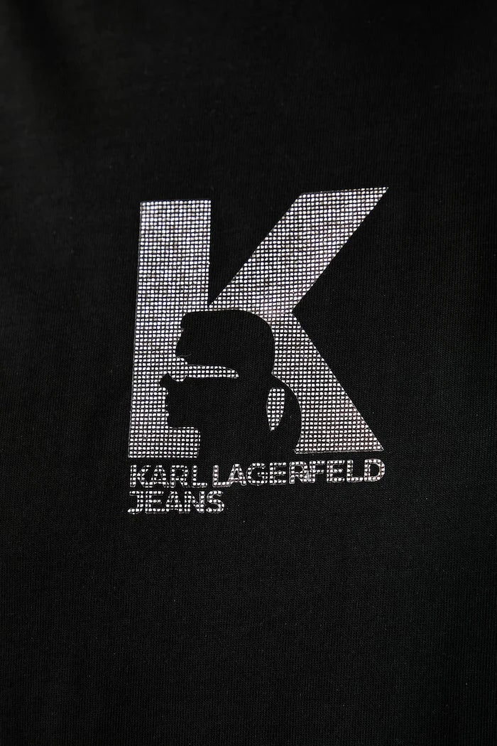 Karl Lagerfeld Jeans kadın modal tişört