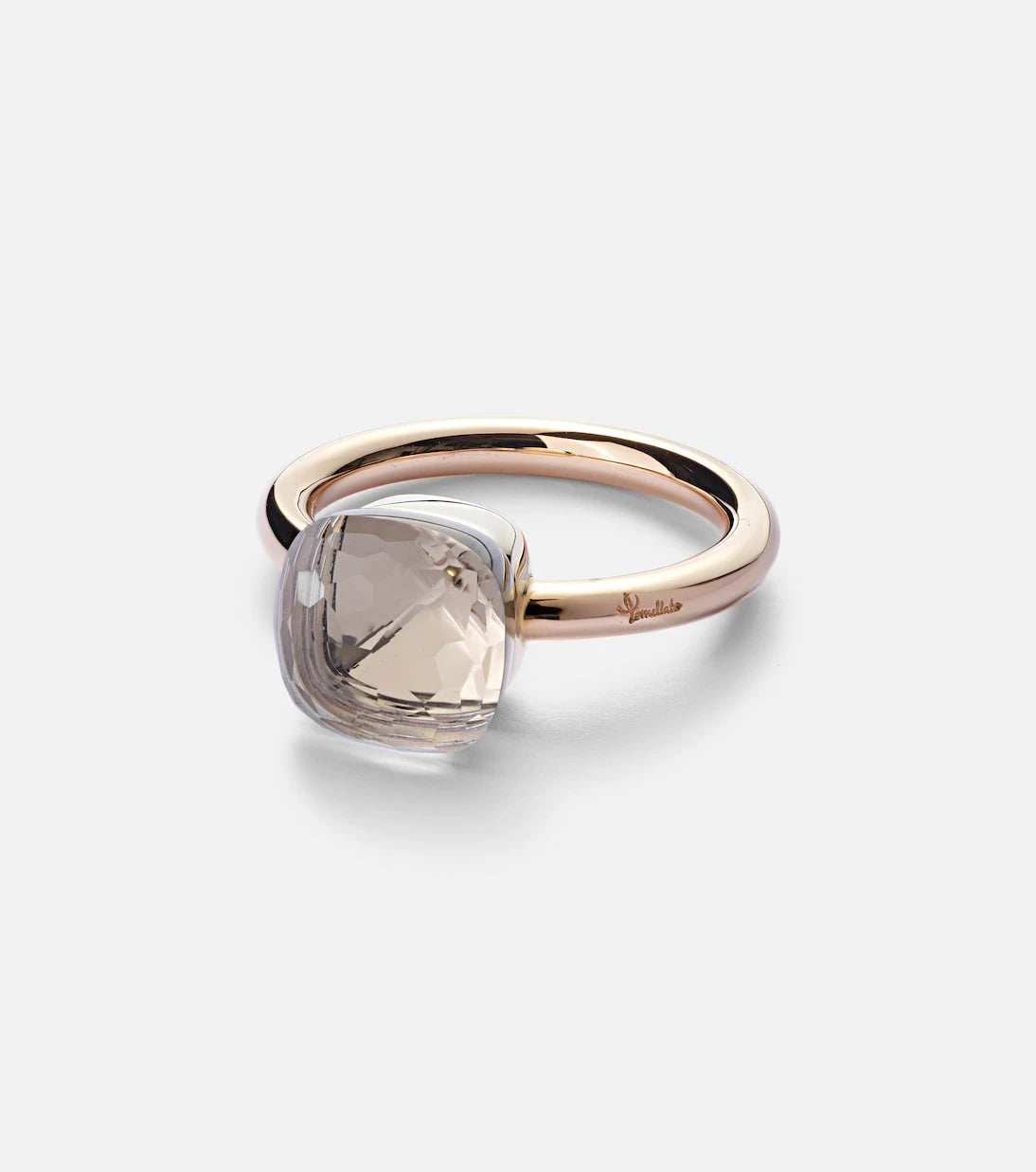 Pomellato - Nudo 18kt gold ring with topaz